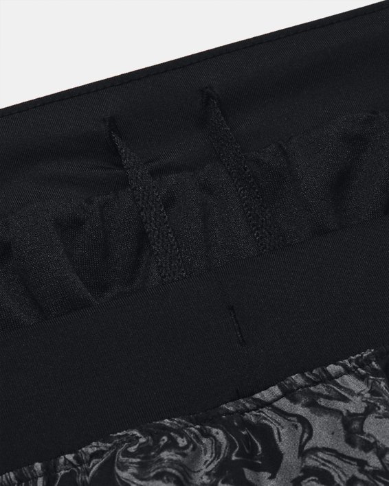 Men's UA Launch Run 7" Print Shorts, Black, pdpMainDesktop image number 5